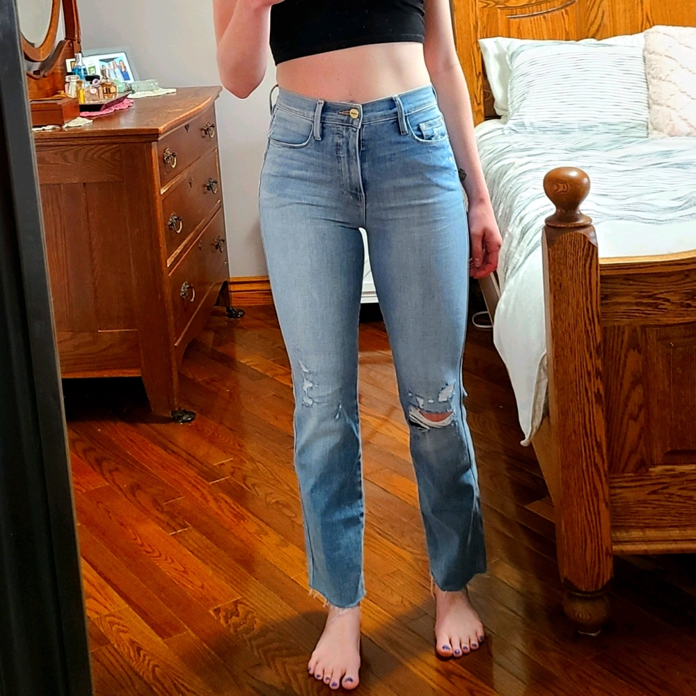Frame Le Sylvie Straight Denim